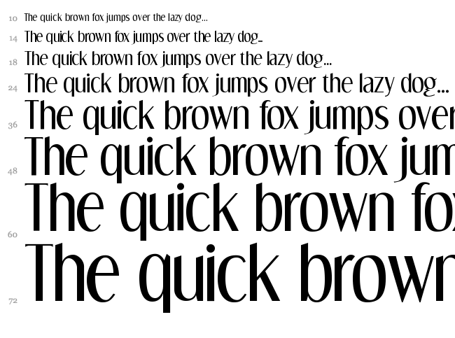 Dream Orphans font waterfall